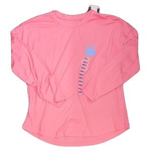 NWT State of Mine Pink IOWA Scoop-Neck Sun Tee Small